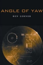 Angle Of Yaw, Book Cover, Ben Lerner